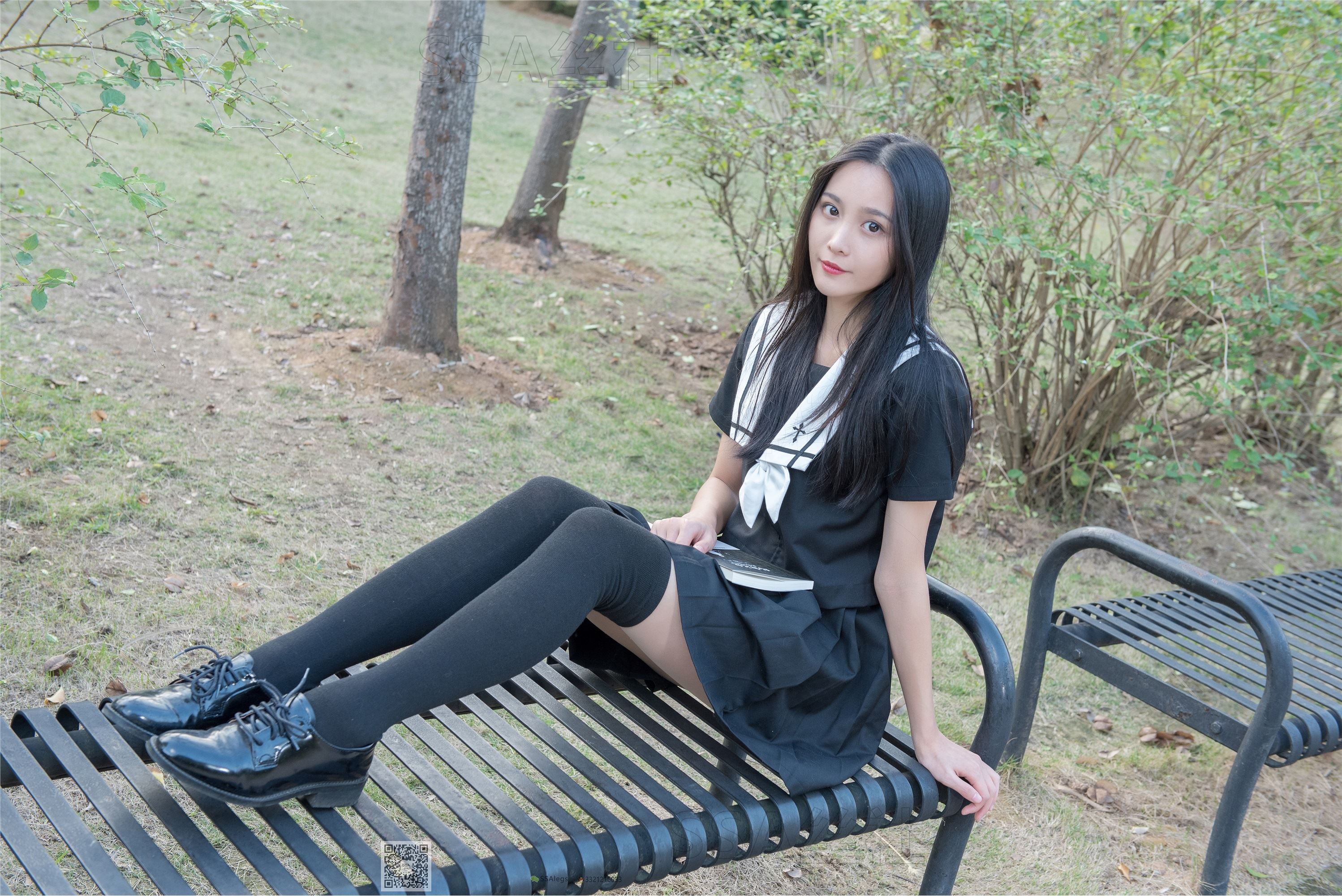 SSA丝社  NO.060 君君 JK制服游公园